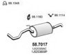 ASSO 58.7017 End Silencer